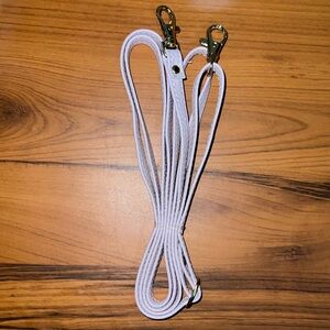 Lite Pink Faux Leather Purse Handbag Wallet Strap NWOT